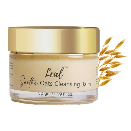BEMT Soothe Oats Cleansing Balm 50g – Natural Face Makeup Remover & Deep Cleansing Balm with Oats, Olive & Castor Oil – Suitable for All Skin Types