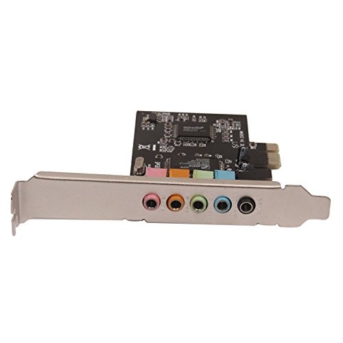EiRA PCI-E to Sound Card (5.1 Channel) with 3.5 mm Stereo line-in/Out Jack (Compatible with x1/x4/x8/x16 Slots) ER-1010 - Image 4