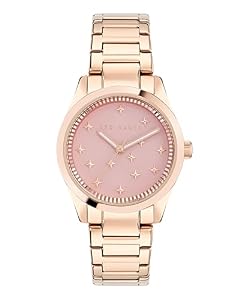 Ted Baker Ladies Rose Gold Stainless Steel Bracelet Watch BKPCLF4079I