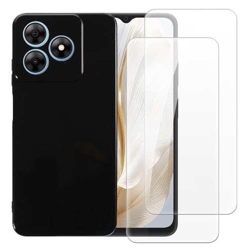 Shantime �P�[�X�{2�����苭���K���X�Z�b�g Blackview Wave 8C �Ƃ̌݊������� �ϏՌ��J�o�[���S�ʕی�X�N���[���v���e�N�^�[(�u���b�N)