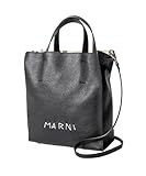 [マルニ] トートバッグ SHMP0018L3P6533 MUSEO MENDING ミュゼオ メンディング レディース BLACK [並行輸入品]
