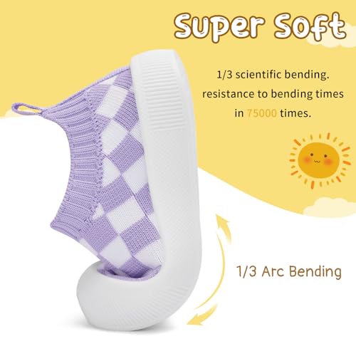 Image of BACSAC Baby Toddler Unisex Infant Shoes Boys Girls Beige Mesh Breathable Non-Slip Soles 6-36 Months