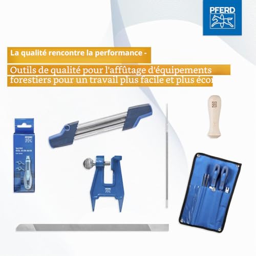 PFERD TOOLS Chevalet d'affûtage, 18301038 – pour une fixation sûre du guide-chaîne lors de l’affûtage de la chaîne de tronçonneuse – utilisation flexible sur site – vue 5