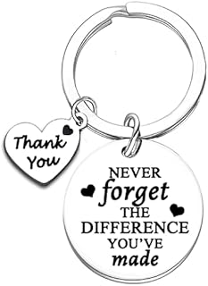 Thank You Gifts For Women Coworkers Friends Key Ring Colleague Keyring Gift Leaving Gift Going Away Farewell Good Bye Retirement Thank You Appreciation Birthday Christmas Gifts For Women Men Keychain