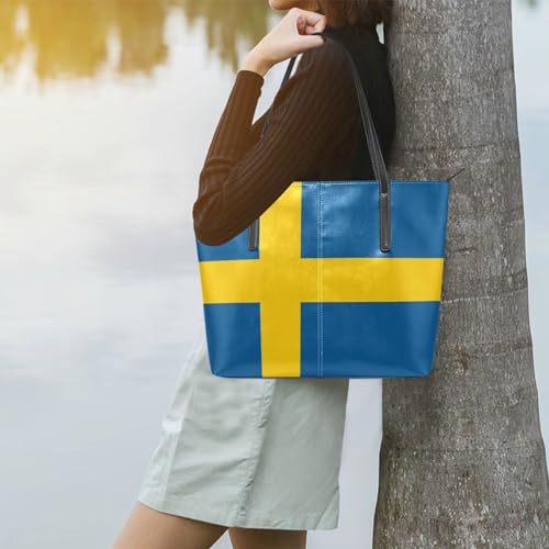 Image of Top Handle Bag for Women Vegan Leather Lady Purse Shoulder Bag
