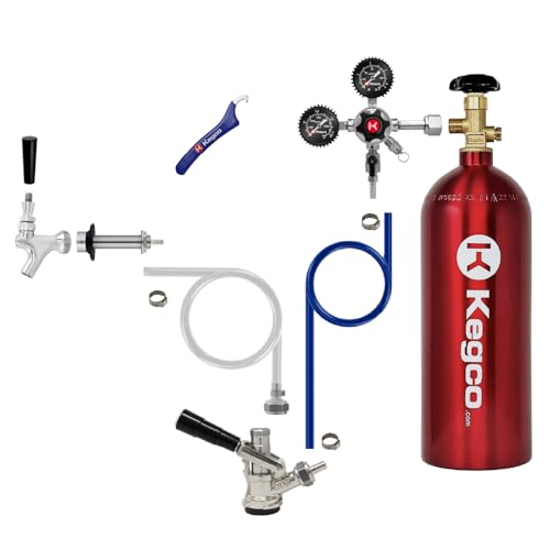 Kegco Commercial Grade Door Mount Conversion Kit | CO2 Tank