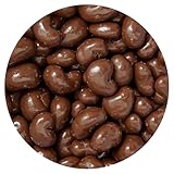 Milk Chocolate Covered Cashews, 2 Pound Bulk Bag, Chocolate Covered Nuts, The Hampton Popcorn & Candy Company