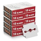 100 Pcs Callus Shaver Blades Set - Corn Plane Replacement Blades Hard Dry Skin Remover for Foot Care & Pedicure Tools