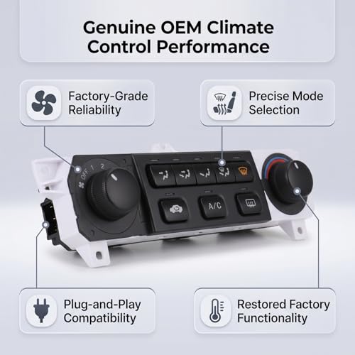 Module de commande de climatisation et chauffage pour modèles 1998-2000 79600 S84 - 3