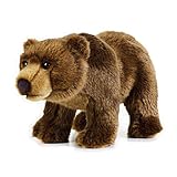 National Geographic Grizzly Bear Plush - Medium Size