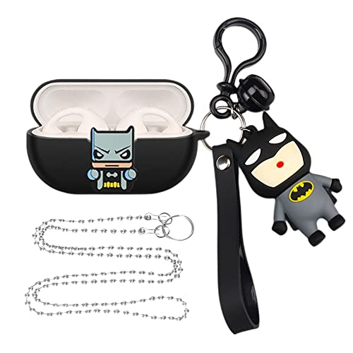 SONOB For Ambie AM-TW01 ケース カバー ソニー ワイヤレス イヤーホン 用 シリコーン 保護カバー Bluetooth ヘッドセット 全面保護ケース 傷防止 落下防止 耐衝撃 創造性 おしゃれ 人気 かわいい 漫画 ソフトカバー a