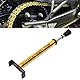 Motorrad-Kettenspannungsmesser, 10-lb-Riemenspannungsmesser, Metall, Universeller Motorriemenersatz für Genaue Motorradeinstellung