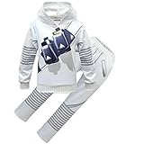 Kids Halloween DJ Cosply Costume Sweatershirt Hoodie for Kids Boys Music Fans Props（150/8-9 Years）