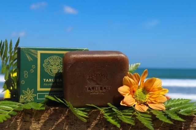 Miniatura 5 de Barra de jabón de hierbas jabón hidratante hecho a mano hecho de mezcla de hierbas de Indonesia, sin productos químicos nocivos, adecuado para todo