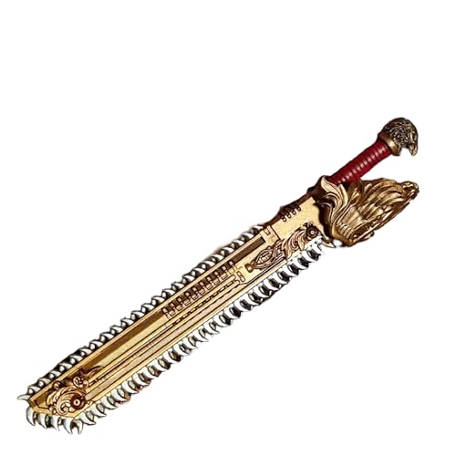 WH 40K Primarch Sword 2 - Confezione di accessori compatibile con action figure in resina con stampa 3D in scala 1/18 applicabili ai prodotti JOYTOY