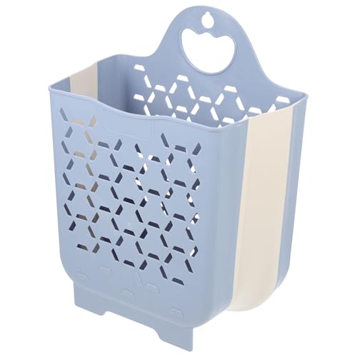 Panier à linge mural pliable pour libérer de l'espace au sol - 2