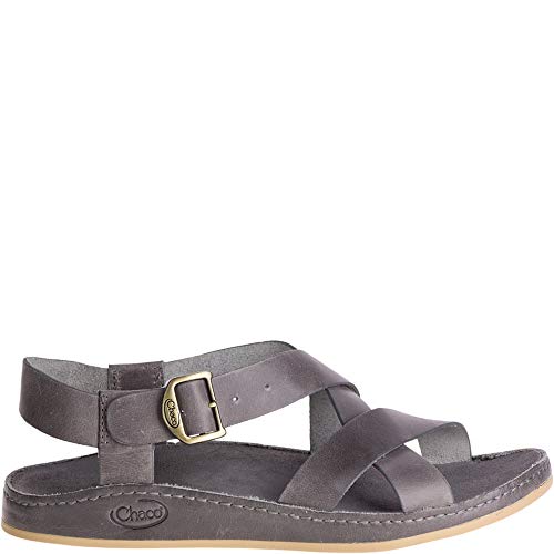 Chaco Women's Wayfarer Sandal, Grey, 6