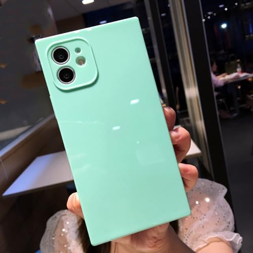 Coque iPhone 12 Pro Max anti-rayures et flexible au design carré