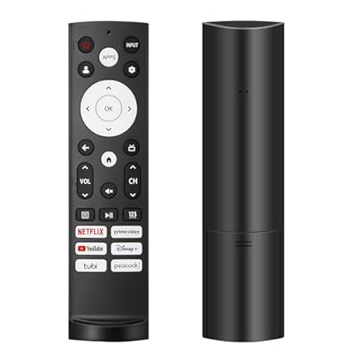 Replacement for Hisense Smart Google TV Remote, Universal for Hisense UHD 4K ULED Google TVs - Quick Launch 6 Hotkeys - No Voice Function, Easy Setup