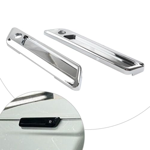 Cobertores de bisagra y seguro para alforjas duras ABS Three T FSFY cromados para modelos Harley Touring 2014 en adelante miniatura 2