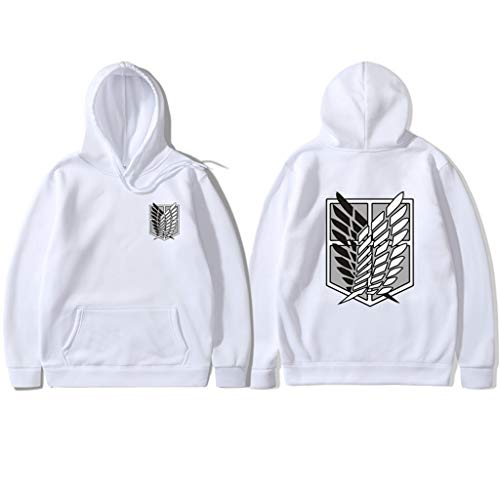 Moletom com capuz de manga Attack on Titan Anime Cosplay Survey Corps Wings of Freedom Eren Mikasa A