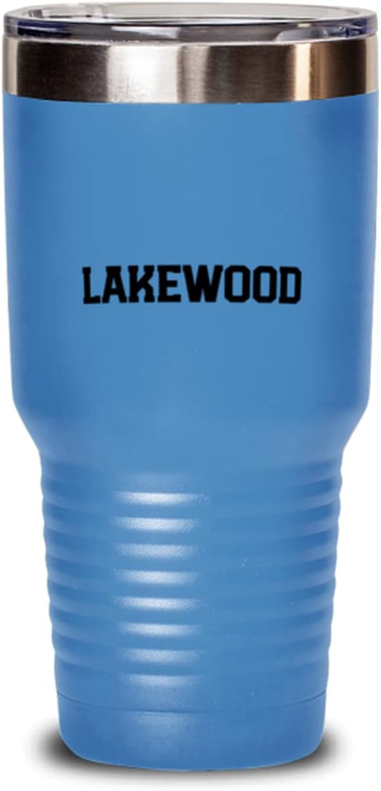 Lakewood Ohio NJ WA Hometown Moving Away Travel Mug, Gifts, Tumbler, Home Office Decor, Coffee Cup, Unique Gag Idea, Him Her
