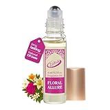 Zoha Floral Allure - Floral Perfume for Women and Men, Alcohol Free Perfume Oil Roll On, Natural Clean Travel Size Parfum, 6ml Roller