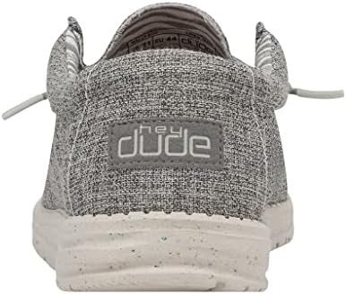 Hey Dude Men's Wally Eco Linen Iron Size 13 Light Grey Review | Image 4