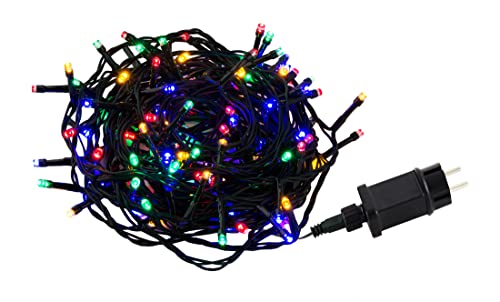 Led Lichterkette 120 Lämpchen bunt für innen und außen Strombetrieben