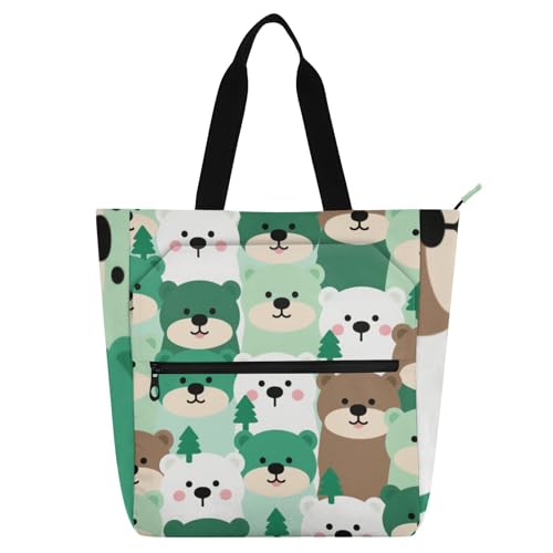 Sac à bandoulière étanche et mignon avec poches pour livres