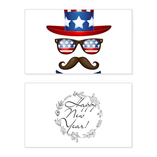 Tarjeta de Año Nuevo Uncle Sam ideal para decorar y felicitar