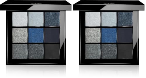 Image of GA-DE Velveteen Eyeshadow Palette 46 My Dark Romance 8.1 gm