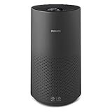 Philips Air Purifier Smart 1000i Series - Purifies rooms up to 78 m², Removes 99.97% of Pollen, Allergies, Dust and Smoke, Wi-Fi Connectivity, Ultra-quiet and Low energy Consumption, Black (AC1715/71)
