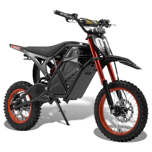 Evoltrix Electric Dirt Bike for Adults & Teens, 37MPH &