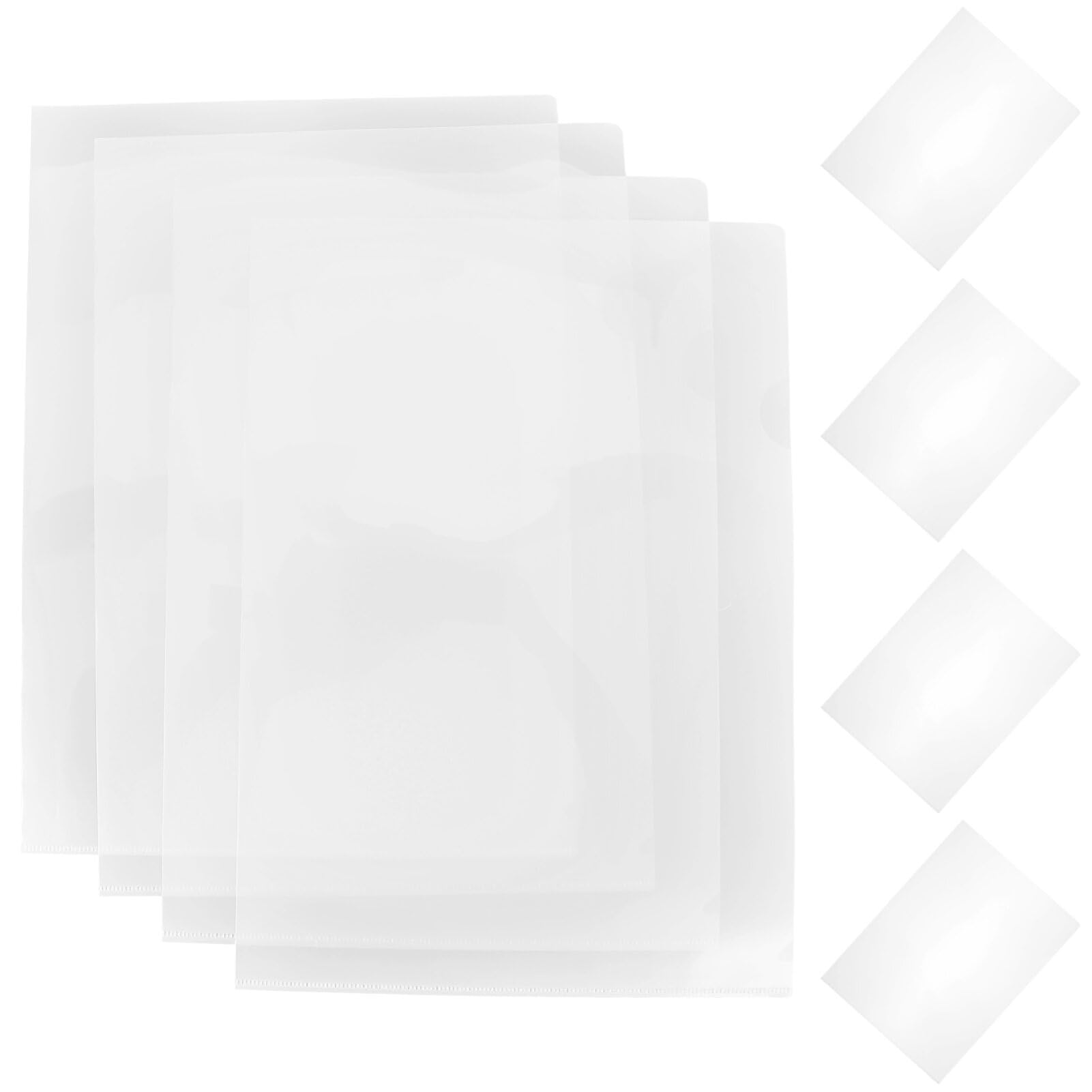 Cartellina Trasparente A4 24 Pezzi in Pp, File Protection Cover