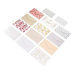 Uonlytech Haushaltsumschläge 1Satz für Budgetplanung