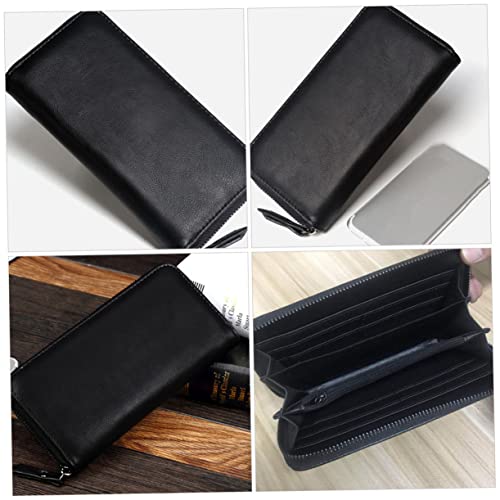 Stylish Wallet for Women Credit Card Holder Outdoor Travel Purse Business Wallet Phone Bag Convenient Leather Purse4
