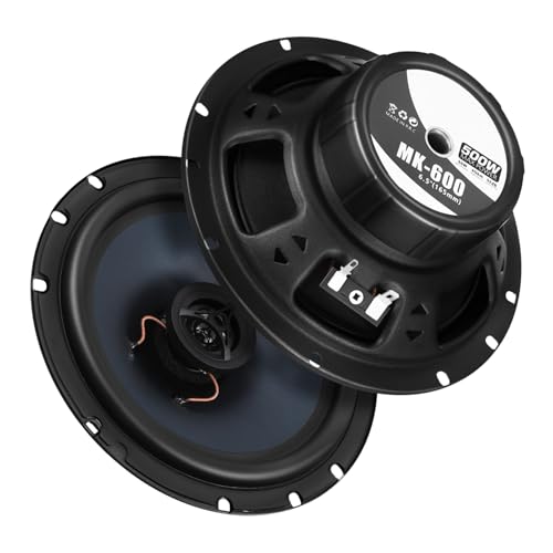 Zerodeko Haut-parleurs Coaxiaux pour Voiture Système Audio avec Caisson De Basses Automobiles pour Amélioration du
