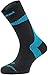 Enforma ACHILLES SUPPORT TAPE SOCKS (CALZA SUPPORTO TENDINE DI ACHILLE TENNIS, PADEL, RUNNING, BASKET, VOLLEY) - nero/blu - S (36-38)