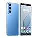 PrzTIk Preiswerte 5,0 Zoll HD Handy mit 16GB ROM (erweiterbar bis zu 128GB), Dual SIM, Dual Kamera, Android 10.0, WLAN und Bluetooth, mit Gesichtserkennung Smartphone (Blue)