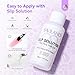 SAVILAND Poly Gel Nail Kit for Starter: 4 Poly Gel Nail Colors 28 Day Long Wear Ultra-Hard with Slip Solution, Fast & Easy Extension Nail Kit with Nail Lamp All-in-1 for Beginner DIY Art Home Salon