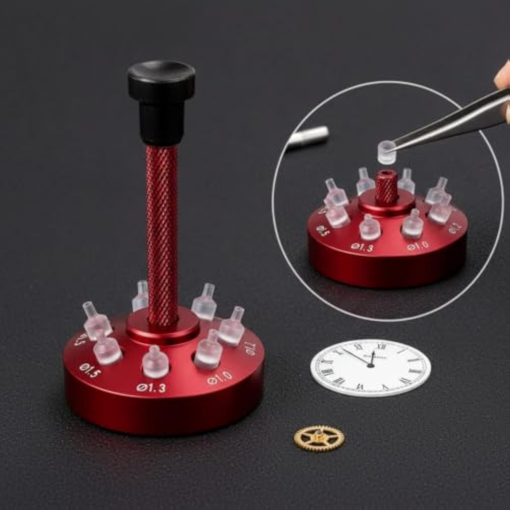 Compact Watch Hand Installation Tool for Watchmakers