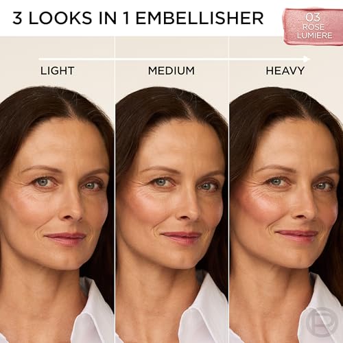 L'Oreal Paris True Match Hyaluron Tinted Balm Embellisher, Buildable Cream Blush and Highlighter Makeup for Radiant Skin, Hydrating, Lightweight, Non-Comedogenic Formula, Amber Doree - image 8
