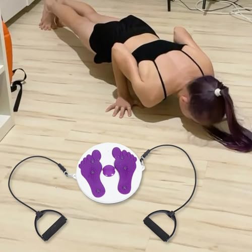 Mipcase 2Pcs Twisters De Disco Abdominal Placa De Exercício Corpo Planadores De Disco De Torção Para