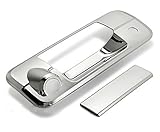 MaxMate Fits 07-13 Toyota Tundra Chrome Tailgate Handle Cover W/Keyhole and W/Camera Hole