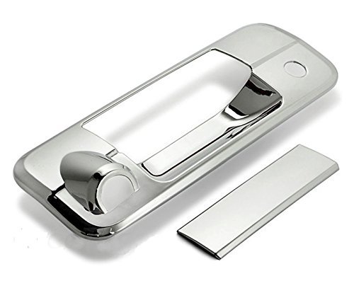 MaxMate Fits 07-13 Toyota Tundra Chrome Tailgate Handle Cover W/Keyhole and W/Camera Hole