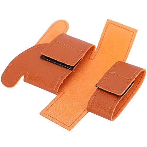 Kleines und leichtes Leder Starker, weicher und langlebiger Trompetenventilschutz, Trompetenventilschutz, School for Home Instrument Bell Trompete Cover