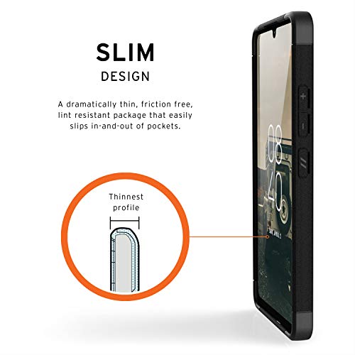 Urban Armor Gear Uag Designed For Samsung Galaxy A42 5G (Sm-A426) Case Scout Rugged Sleek Shockproof Lightweight Military Drop Tested Protective Cover, Black #TOP2