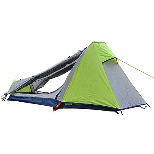 Tente de camping ultralégère 1 place imperméable double couche