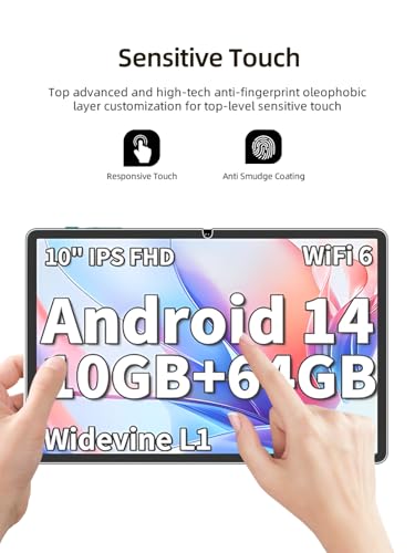 Protector de pantalla vidrio templado para TECLAST P30 10 pulg miniatura 5